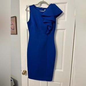 Eliza J royal blue dress